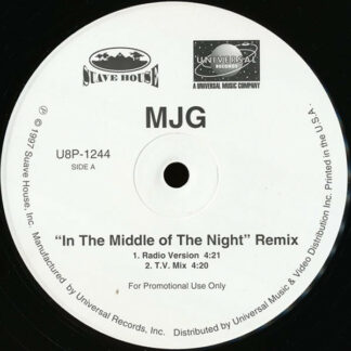 MJG Featuring Eightball (3) & Twista - In The Middle Of The Night (Remix) (12", Promo)