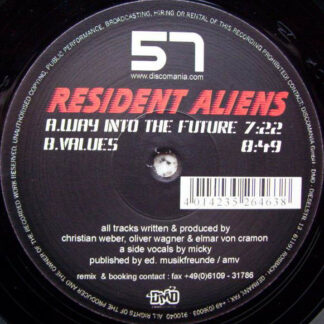 Resident Aliens - Way Into The Future / Values (12")