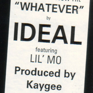 Ideal (6) Featuring Lil' Mo - Whatever (12", Promo)