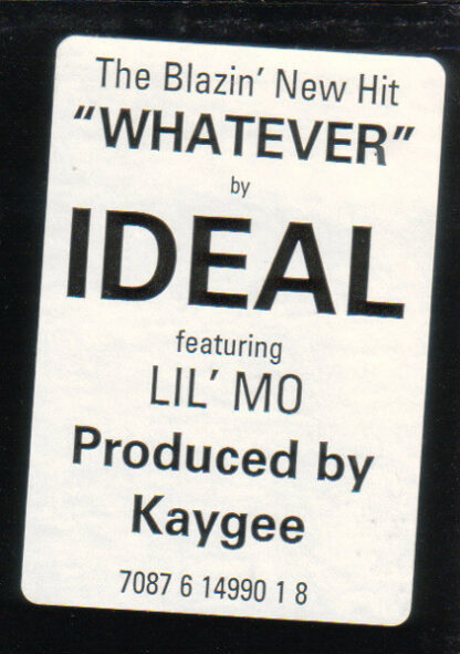 Ideal (6) Featuring Lil' Mo - Whatever (12", Promo)