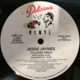 Jesse Jaymes - College Girls (12", Promo)