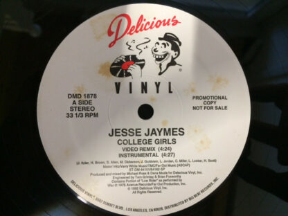 Jesse Jaymes - College Girls (12", Promo)
