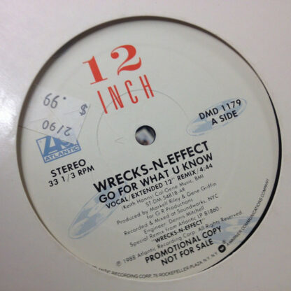 Wrecks-N-Effect - Go For What U Know (12", Promo, AR )