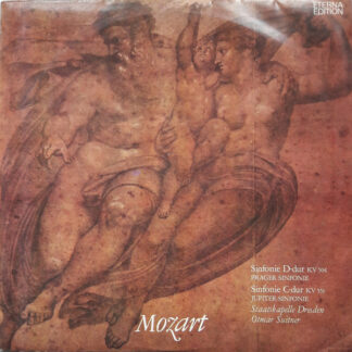 Mozart*, Staatskapelle Dresden, Otmar Suitner - Sinfonie D-dur KV 504 (Prager Sinfonie) / Sinfonie C-dur KV 551 (Jupiter-Sinfonie) (LP)