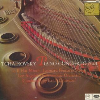 Tchaikovsky* : Leonard Pennario Soloist Los Angeles Philharmonic Orchestra Conducted By Erich Leinsdorf - Piano Concerto No. 1 In B Flat Minor (LP, Mono, RE)