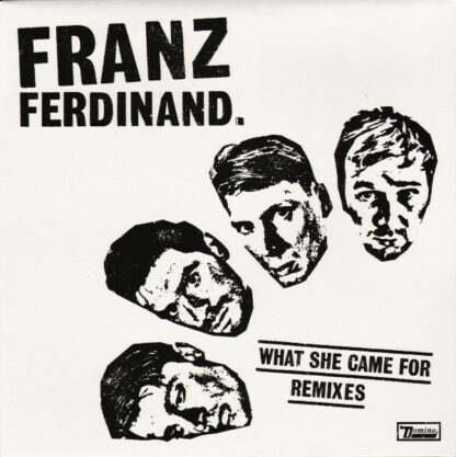 Franz Ferdinand - What She Came For (Remixes) (12", Single)