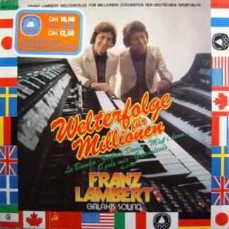 Franz Lambert - Welterfolge Für Millionen (LP, Album)