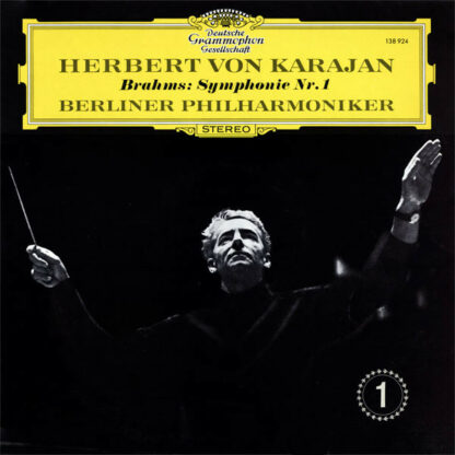 Herbert von Karajan - Brahms* - Berliner Philharmoniker - Symphonie Nr. 1 (LP, RP)