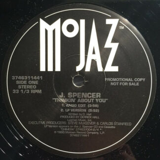 J. Spencer - Thinkin' About You (12", Promo)