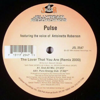 Pulse (3) - The Lover That You Are (Remix 2000) (12")