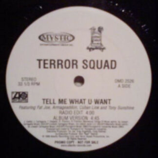 Terror Squad Featuring Fat Joe, Armageaddon*, Cuban Link And Tony Sunshine - Tell Me What U Want (12", Promo)