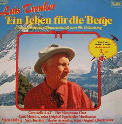 Various - Luis Trenker- Ein Leben Für Die Berge (2xLP, Comp)