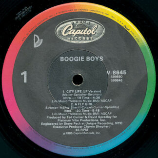 Boogie Boys - A Fly Girl / City Life (12", Single)