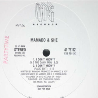 Mamado & She - Bac' Up And Live (12", Promo)