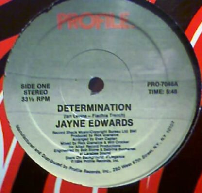 Jayne Edwards - Determination / It Should Have Been Me (12")