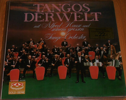 Alfred Hause Und Sein Grosses Tango-Orchester* - Tangos Der Welt (2xLP, Comp, Gat)