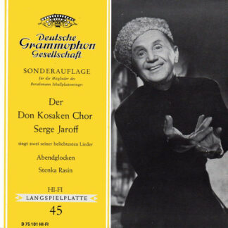 Der Don Kosaken Chor Serge Jaroff* - Abendglocken / Stenka Rasin (7", Mono, Club)