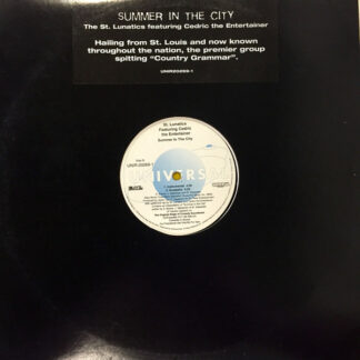 St. Lunatics Feat Cedric The Entertainer - Summer In The City (12", Promo)