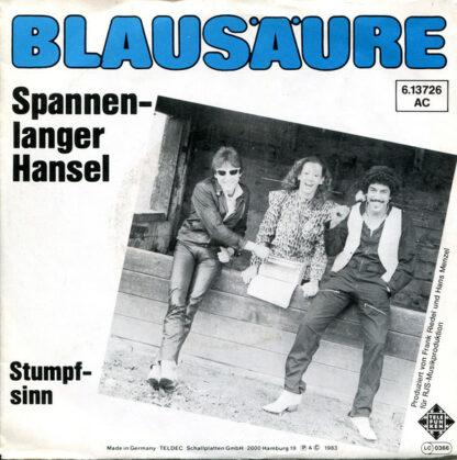 Blausäure - Spannenlanger Hansel (7")