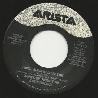 Whitney Houston - I Will Always Love You (7", Single)