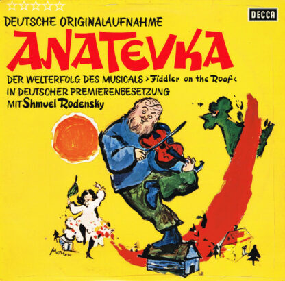 Shmuel Rodensky - Anatevka (Deutsche Originalaufnahme) (LP, Album)