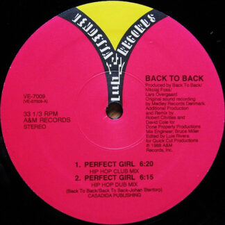 Back To Back - Perfect Girl (12")
