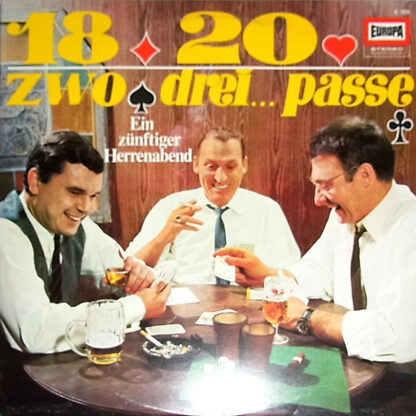 Various - 18 - 20 - Zwo - Drei ... Passe (Ein Zünftiger Herrenabend) (LP, RE)