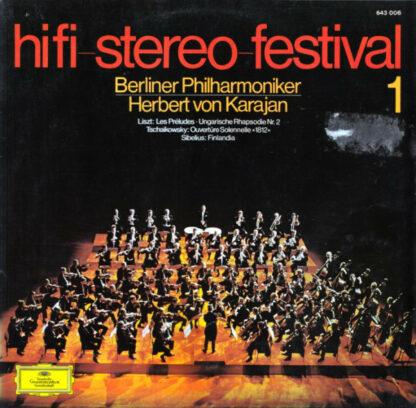 Berliner Philharmoniker, Herbert von Karajan – Liszt*, Tschaikowsky*, Sibelius* - Hifi-Stereo-Festival 1 (LP, Comp)