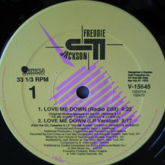Freddie Jackson - Love Me Down (12", Single)
