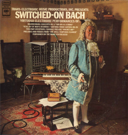 Walter Carlos - Switched-On Bach (LP, Album, RE)