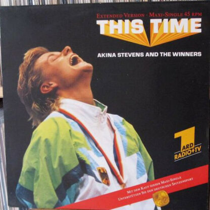 Akina Stevens And The Winners (4) - This Time (12", Maxi)