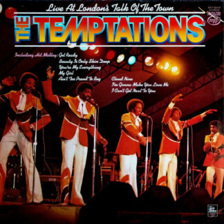 The Temptations - Live At London's Talk Of The Town (LP, Album, RE)