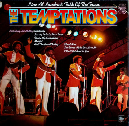 The Temptations - Live At London's Talk Of The Town (LP, Album, RE)