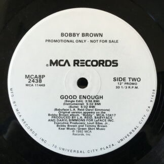 Bobby Brown - Good Enough (12", Single, Promo)