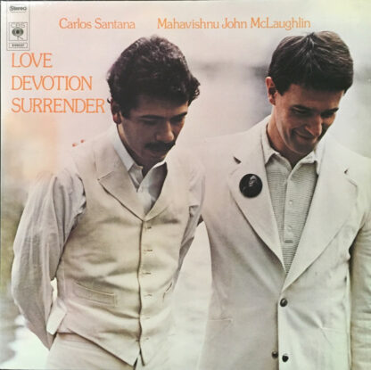 Carlos Santana / Mahavishnu John McLaughlin* - Love Devotion Surrender (LP, Album, Gat)