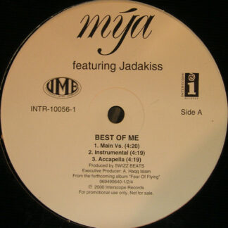 Mya Feat. Jadakiss - The Best Of Me (12", Promo)