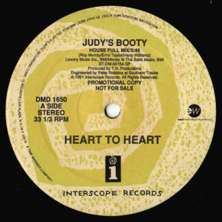 Heart to Heart - Judy's Booty (12", Promo)