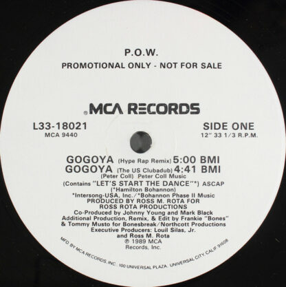 P.O.W. - Gogoya (12", Promo, Glo)
