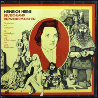 Lutz Görner Spricht Heinrich Heine - Deutschland - Ein Wintermärchen (2xLP, Album)