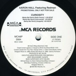 Aaron Hall - Curiosity (12", Promo)