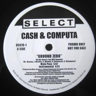 Cash (9) And Computa - Ground Zero (12", Promo)