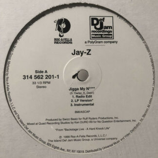 Jay-Z / Beanie Siegel* - Jigga My N**** / What A Thug About (12")