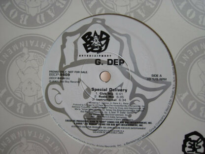 G. Dep* - Special Delivery / Child Of The Ghetto (12", Promo)