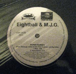 Eightball & M.J.G. - Throw Your Hands Up / Armed Robbery (12", Promo)