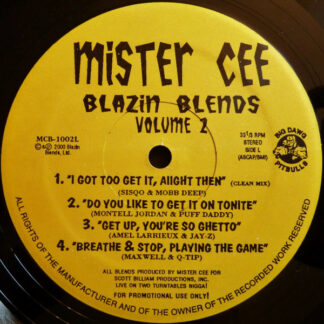 Mister Cee - Blazin Blends Volume 2 (12", Promo)