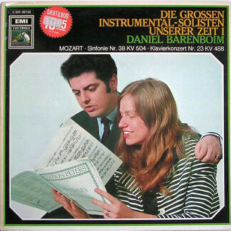 Daniel Barenboim - Mozart* - Die Grossen Instrumental-Solisten Unserer Zeit I - Sinfonie Nr. 38 KV 504 · Klavierkonzert Nr. 23 KV 488 (LP, Comp)