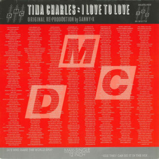 Tina Charles - I Love To Love (12", Maxi)