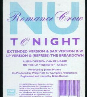 Nu Romance Crew - Tonight (12")