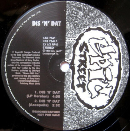 Dis 'N' Dat - Dis 'N' Dat / Hotel Motel (12", Promo)