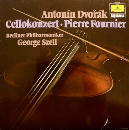 Antonín Dvořák - Pierre Fournier, George Szell, Berliner Philharmoniker - Cellokonzert (LP, RE)